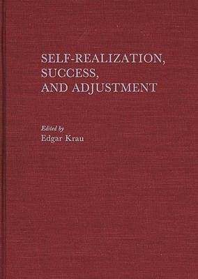 Book cover for Self-Realization, Success, and Adjustment