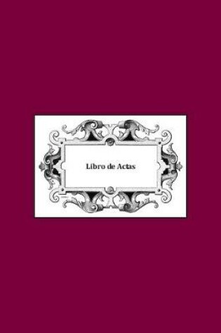 Cover of Libro de Actas