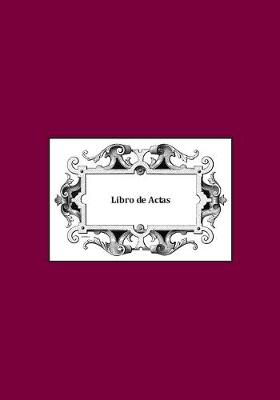 Book cover for Libro de Actas