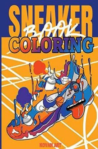 Cover of Sneaker Coloring Book
