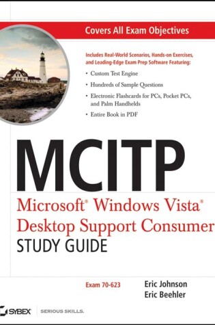 Cover of MCITP: Microsoft Windows Vista Desktop Support Consumer Study Guide