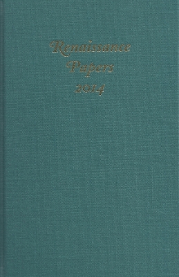 Book cover for Renaissance Papers 2014