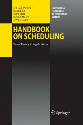 Cover of Handbook on Scheduling