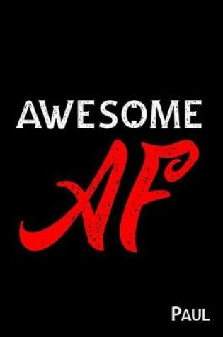 Cover of Awesome AF Paul