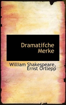 Book cover for Dramatifche Merke