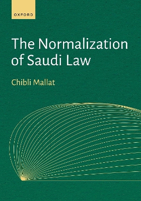 Book cover for The Normalization of Saudi Law