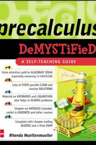 Cover of Pre-Calculus Demystified