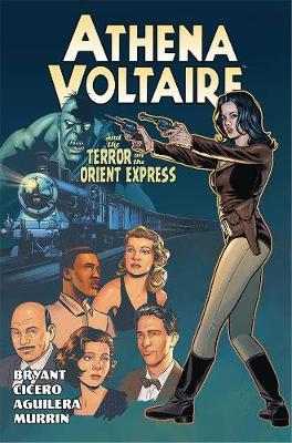 Book cover for Athena Voltaire and the Terror on the Orient Express