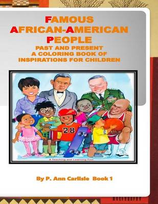 Book cover for Famous African American People Past and Present