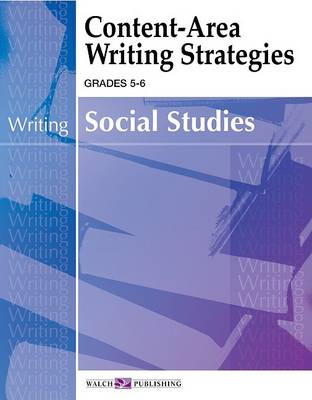 Cover of Content-Area Writing Strategies for Social Studies