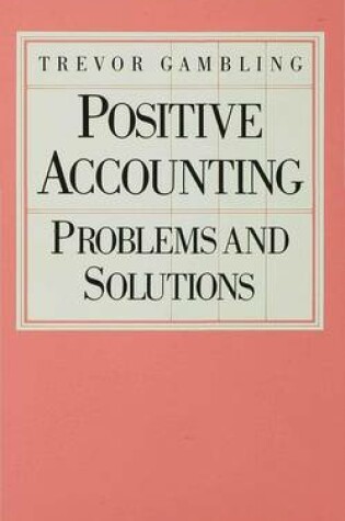 Cover of Positive Accounting