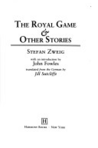 Cover of Royal Game and Other Stories
