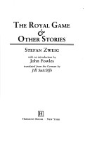 Book cover for Royal Game and Other Stories
