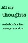 Book cover for All my thoughts