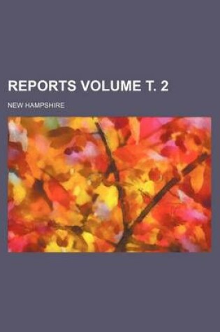 Cover of Reports Volume . 2