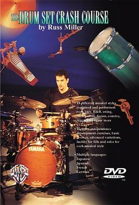 Book cover for The Drum Set Crash Course