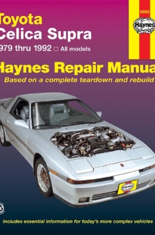 Cover of Toyota Celica Supra 1979-1992) Haynes Repair Manual (USA)