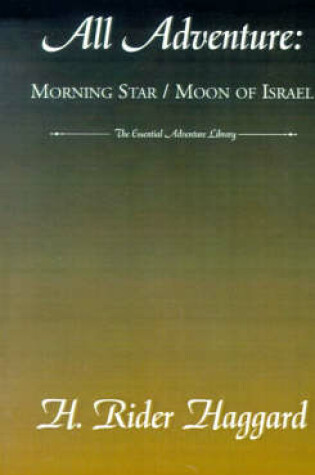 Cover of All Adventure: Morning Star/Moon of Israel