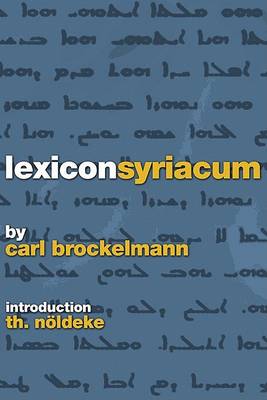 Book cover for Lexicon Syriacum