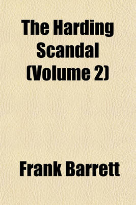 Book cover for The Harding Scandal (Volume 2)