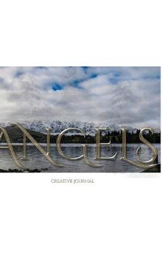 Book cover for Angels blank pages Journal New Zealand landscape
