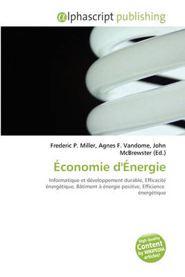Book cover for Conomie D'Nergie