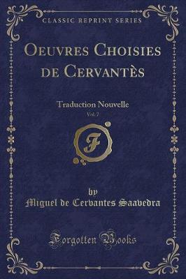 Book cover for Oeuvres Choisies de Cervantès, Vol. 7