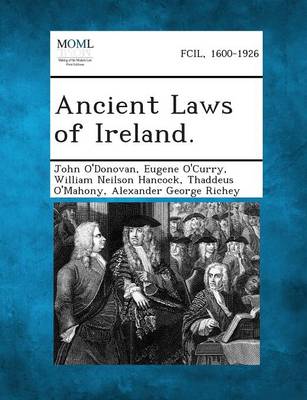 Book cover for Ancient Laws of Ireland.