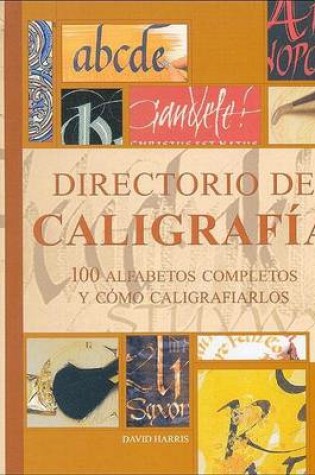 Cover of Directorio de Caligrafia