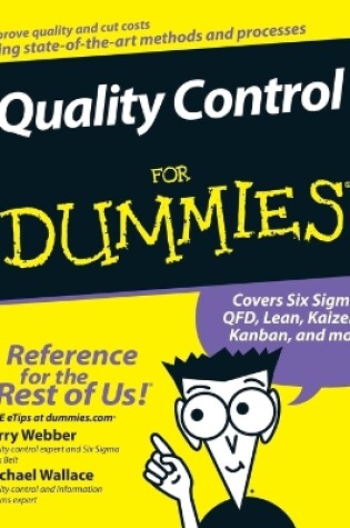 Cover of Quality Control for Dummies