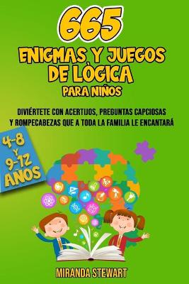 Book cover for 665 enigmas y juegos de lógica