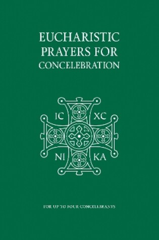 Cover of Eucharistic Prayers for Concelebration