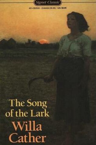 Cover of Cather Willa : Song of the Lark (Sc)