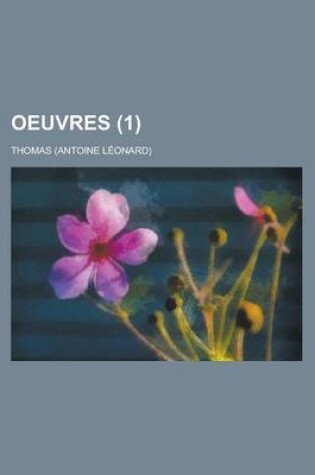 Cover of Oeuvres (1)