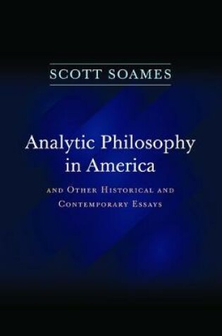 Cover of Analytic Philosophy in America