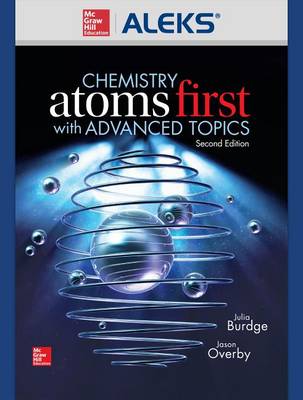 Book cover for Aleks 360 Access Card 1 Semester for Chemistry: Atoms First with Advanced Topics