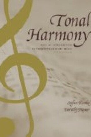 Cover of Audio CD/Tonal Harmony