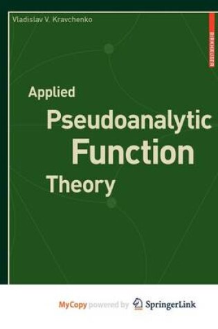 Cover of Applied Pseudoanalytic Function Theory