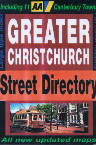 Cover of AA Street Directory: Christchurch