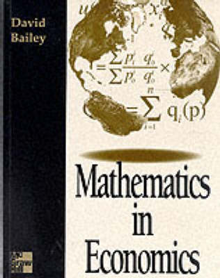 Book cover for Mathematics In Economics