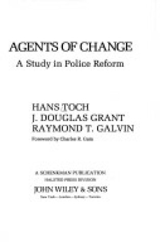 Cover of Agents of Change