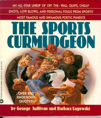 Book cover for The Sports Curmudgeon