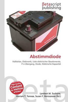 Book cover for Abstimmdiode