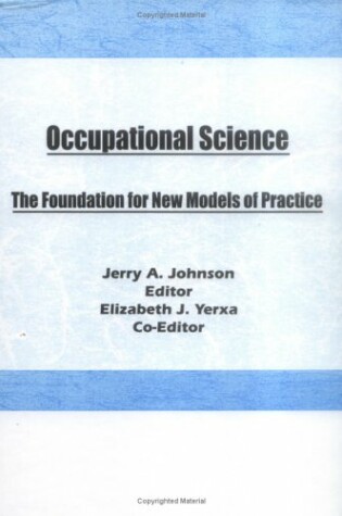 Cover of Occupational Science