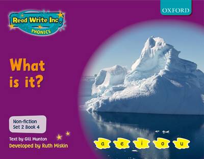 Book cover for Read Write Inc. Phonics: Non-fiction Set 2 (Purple): What is It?