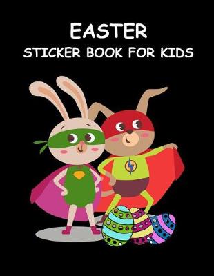 Book cover for Easter Sticker Book for Kids