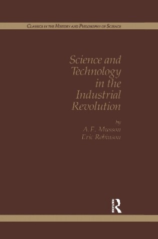 Cover of Science And Technology In The