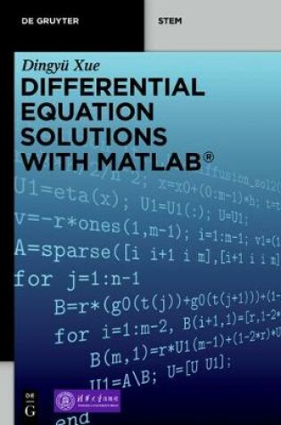 Cover of Differential Equation Solutions with Matlab(r)