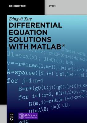 Cover of Differential Equation Solutions with Matlab(r)