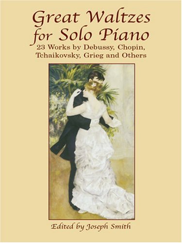 Book cover for Great Waltzes for Solo Piano